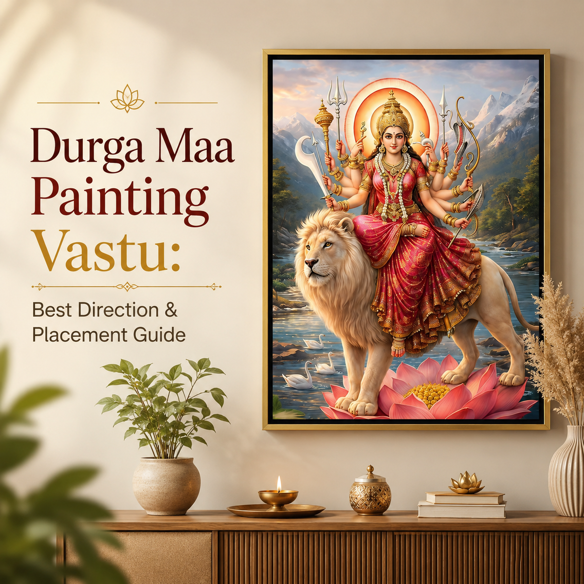 Durga Maa Painting Vastu: Best Direction & Placement Guide