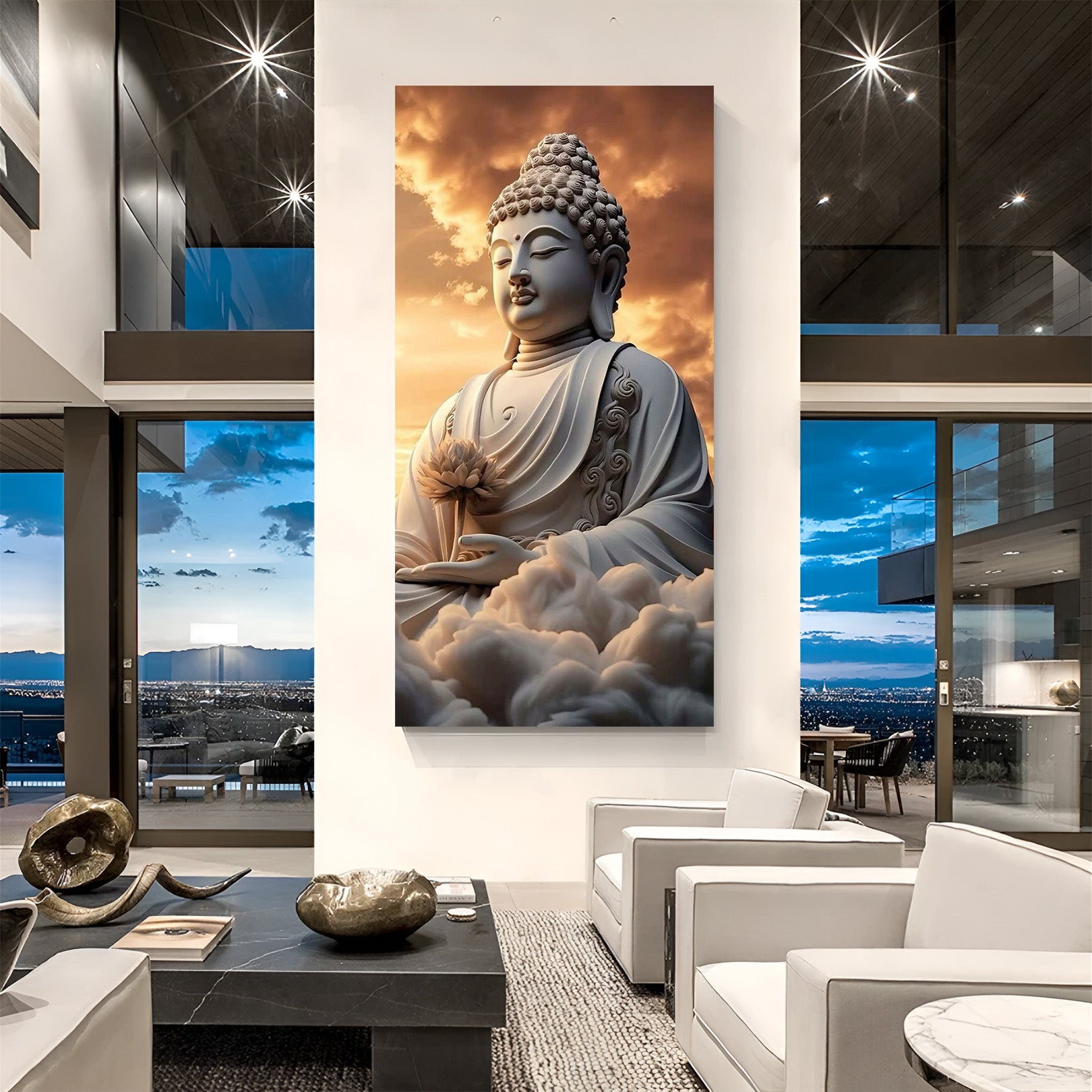 Peaceful Buddha Meditation Wall Art | Calm & Spiritual Decor – CIPHER ...