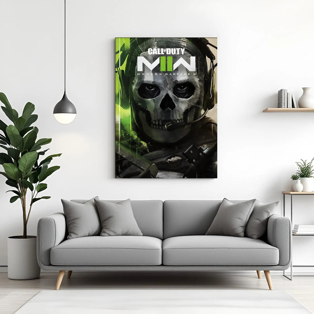 Call of Duty Frontline Valor canvas wall art featuring elite soldier battlefield artwork in premium canvas wrapped frame