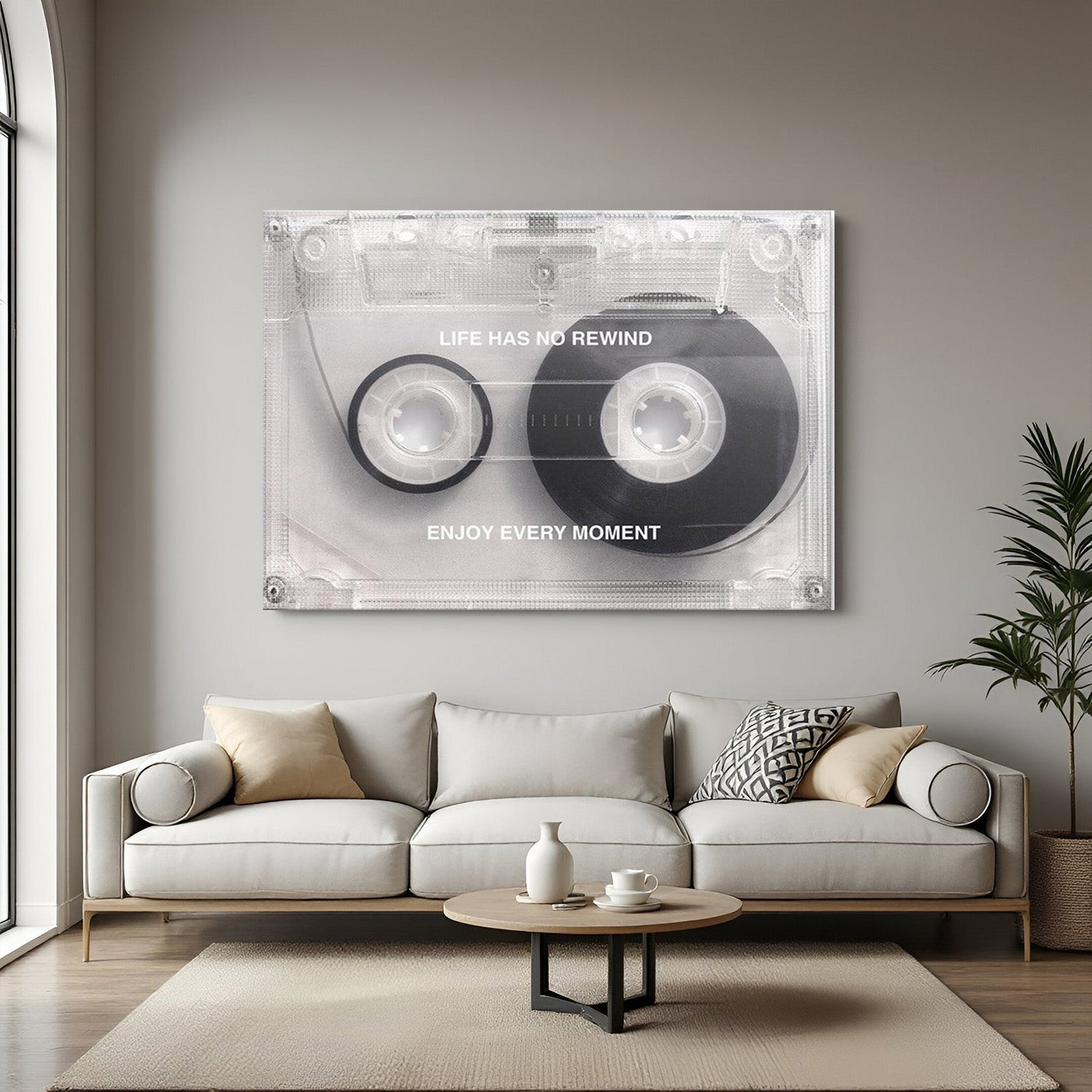 Modern CD music wall art painting for home and office decor