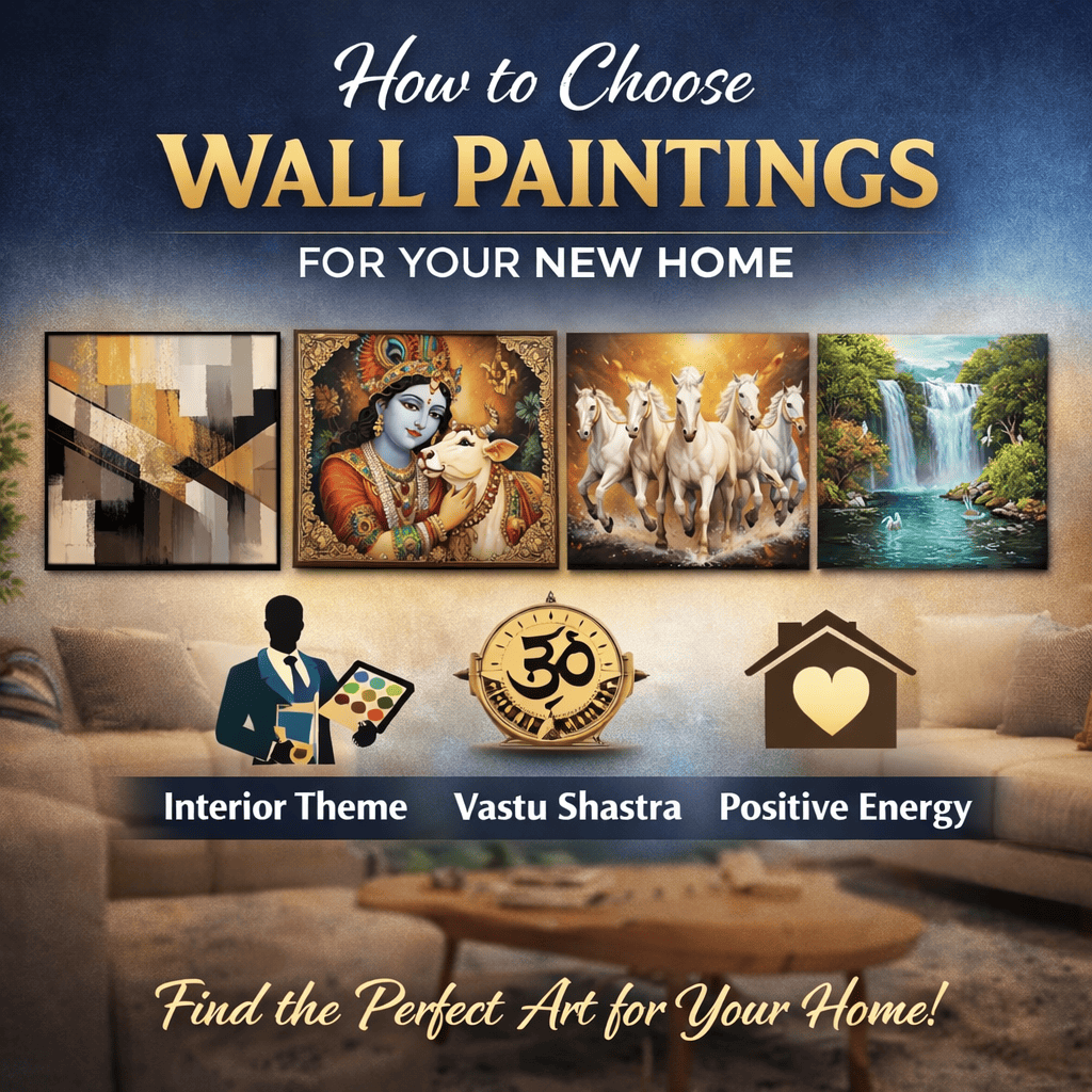 how to choose a wall painting for my new home?