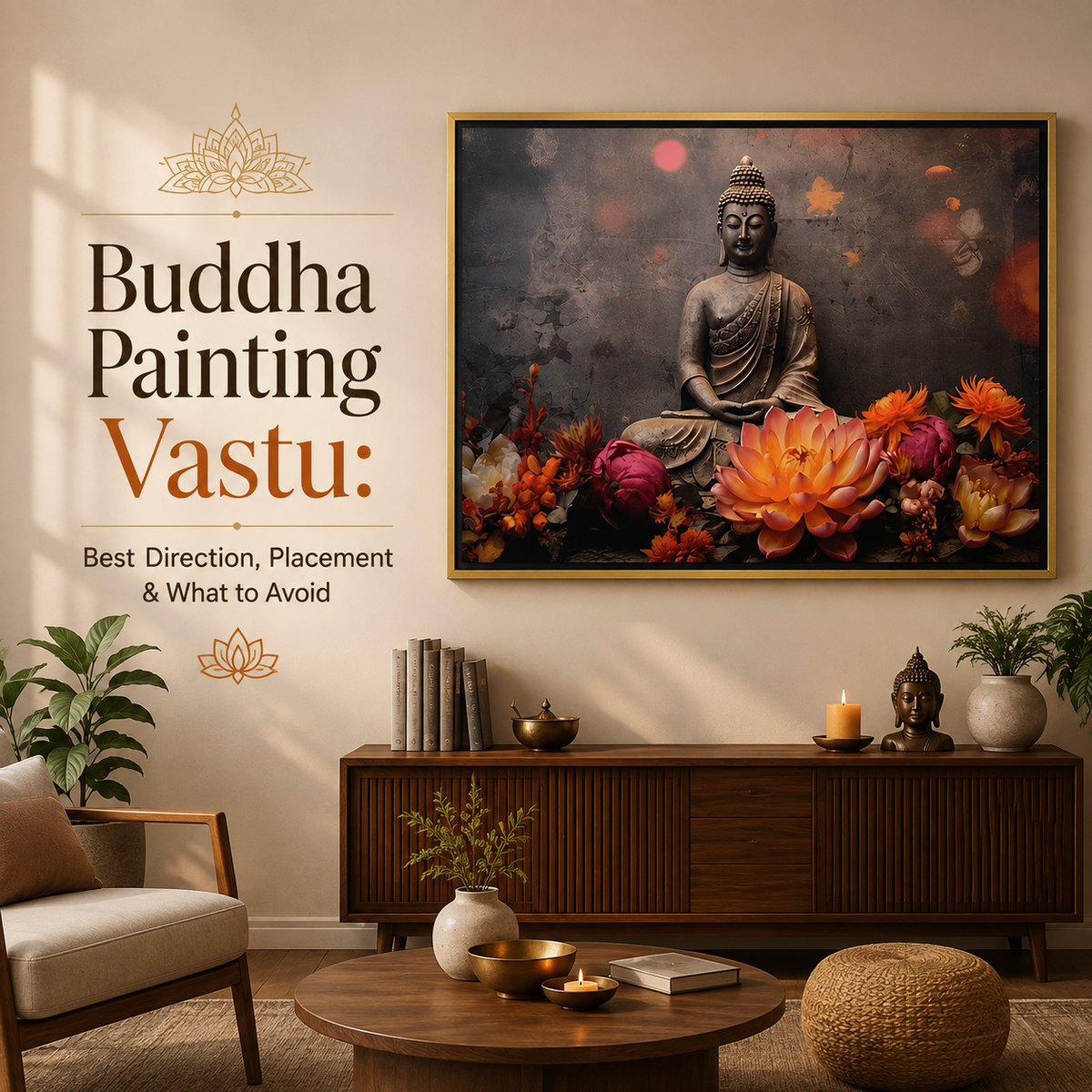 Buddha Painting Vastu: Best Direction, Placement & What to Avoid
