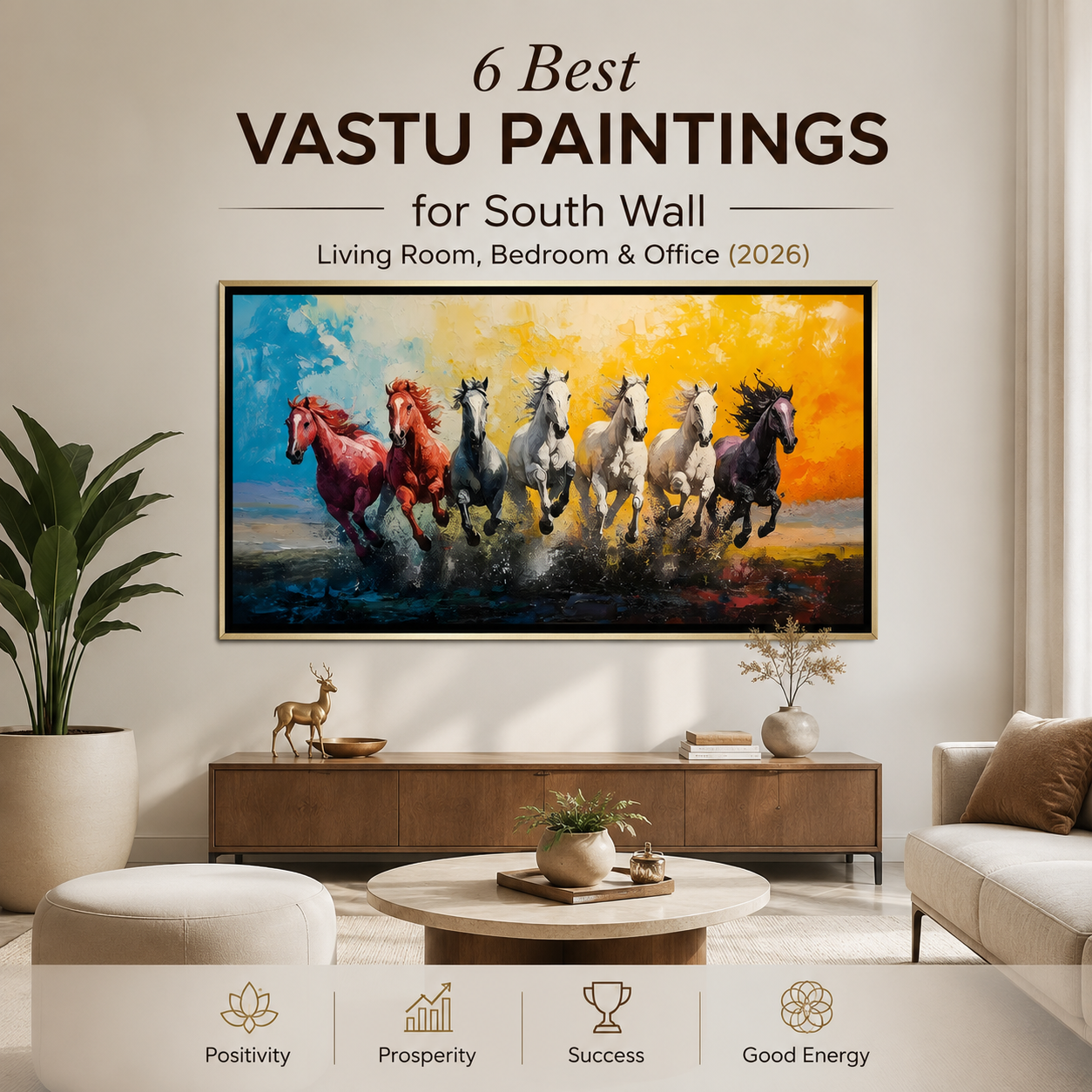 6 Best Vastu Paintings for South Wall- Living Room, Bedroom & Office (2026)