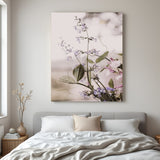 Canvas wall art featuring minimalist botanical plant design, perfect for aesthetic and modern interior wall decor