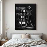 Chess Motivational Canvas Printed Wall Painting for Home and Office Decor