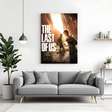 Endure the Darkness canvas wall art inspired by The Last of Us featuring cinematic post-apocalyptic gaming artwork in premium canvas wrapped frame