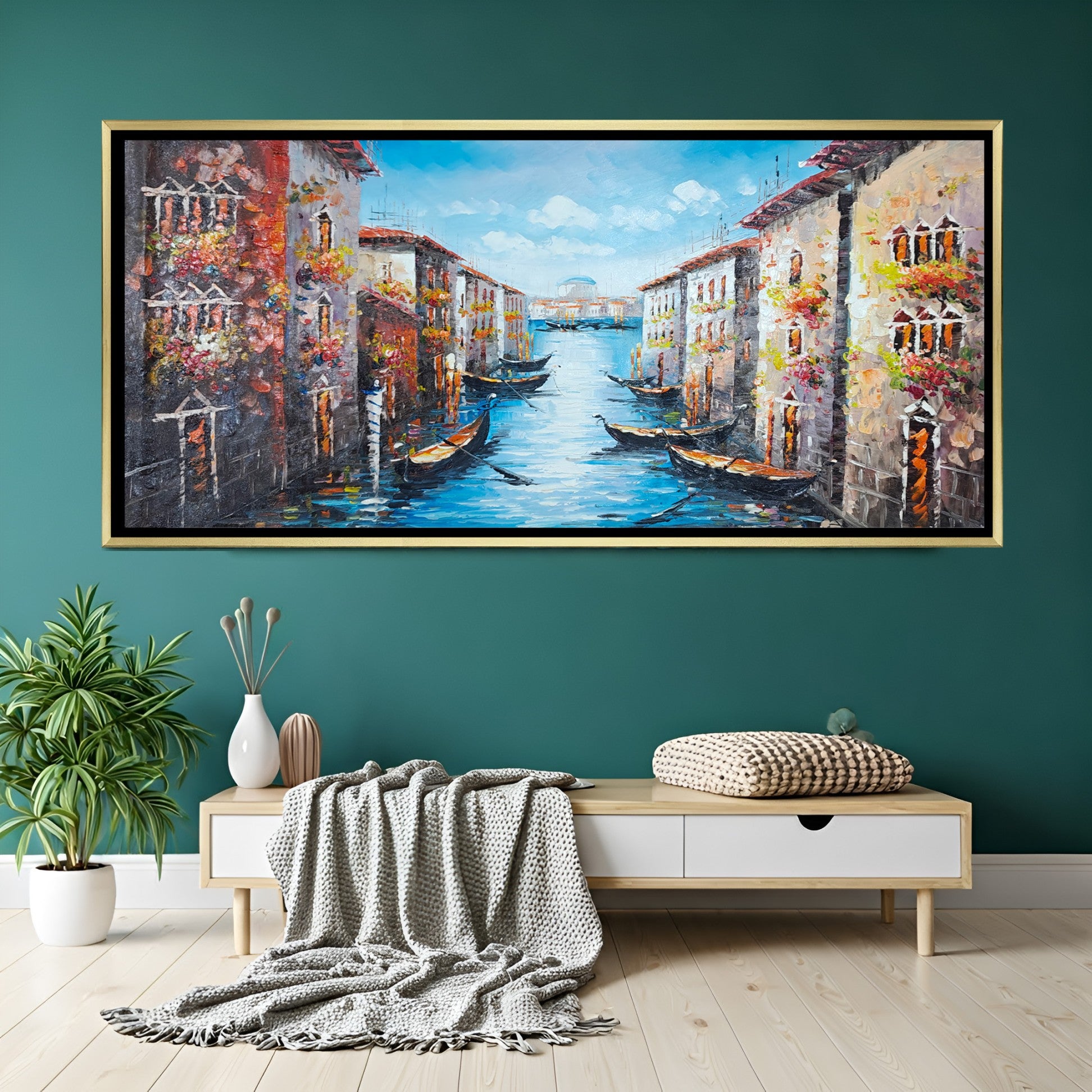 Exclusive Italian Hand Painting – Non-Repeatable Artwork – CIPHER
