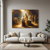 jesus christ vastu canvas painting for home and office to bring spiritual blessings peace and divine energy to walls