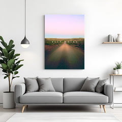 Keep Going motivational canvas wall art for home and office decor