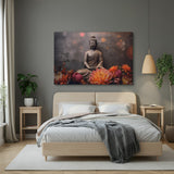 vastu canvas painting of lord buddha for home decor to promote peace mindfulness spiritual harmony and a calm ambiance in any space