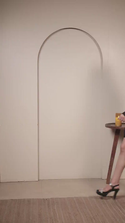 Modern female abstract wall art canvas painting for home and office decor with bold contemporary artistic design