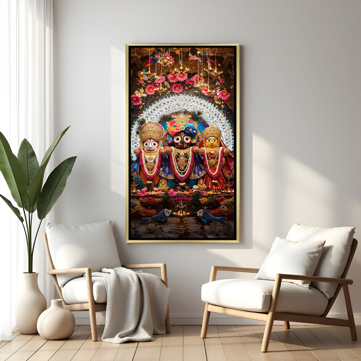 Rath Yatra Jagannath Festival Wall Art – CIPHER SPACES
