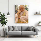 Shiv Ji Sada Sahay wall art with Guruji blessing pose for divine energy in home and office decor
