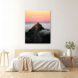 Success motivational canvas wall art for home and office decor