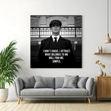 Thomas Shelby Peaky Blinders motivation canvas wall art with attraction mindset quote