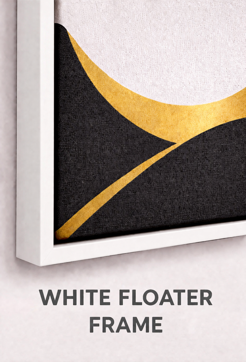 WHITE FLOATER FRAME